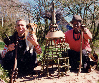 Lubala ved Sanders mitambikosted på Granlunden 1991